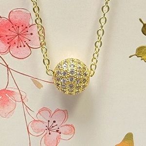 PRETTY CZ Charm Necklace